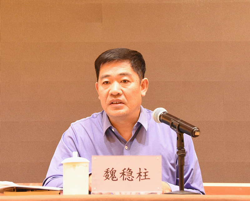 市委常委,组织部长魏稳柱讲话
